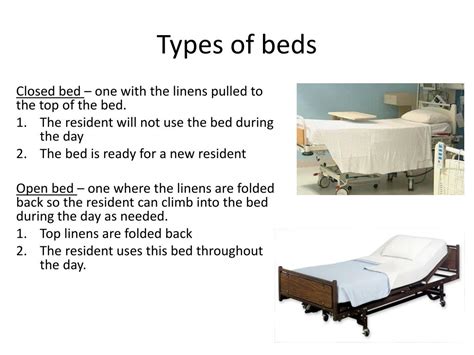 types of bed in housekeeping|MODULE.